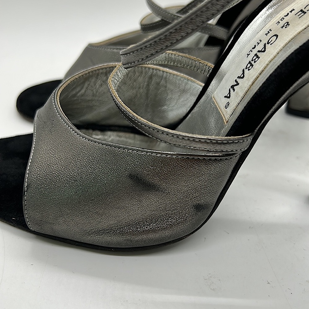 Dolce & Gabbana Sexy Silver Gray Strappy High
Heels Shoes **Sz 37/US Sz 7**🔥🔥 - Picture 14 of 16
